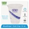 Eco-Products BlueStripe 25% Recycled Content Cold Cups, 12 oz, Clear/Blue, PK1000 EP-CR12 - alternate 3